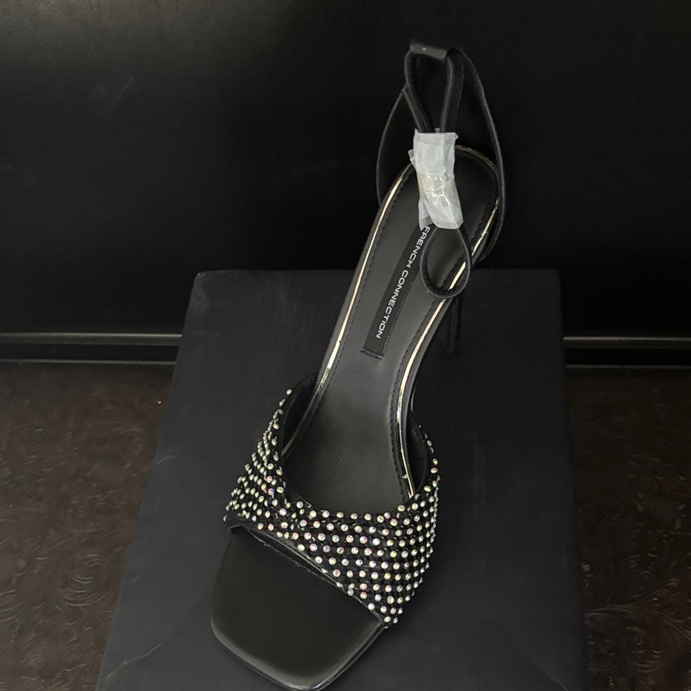NIB French Connection Iridescent Studded Heels